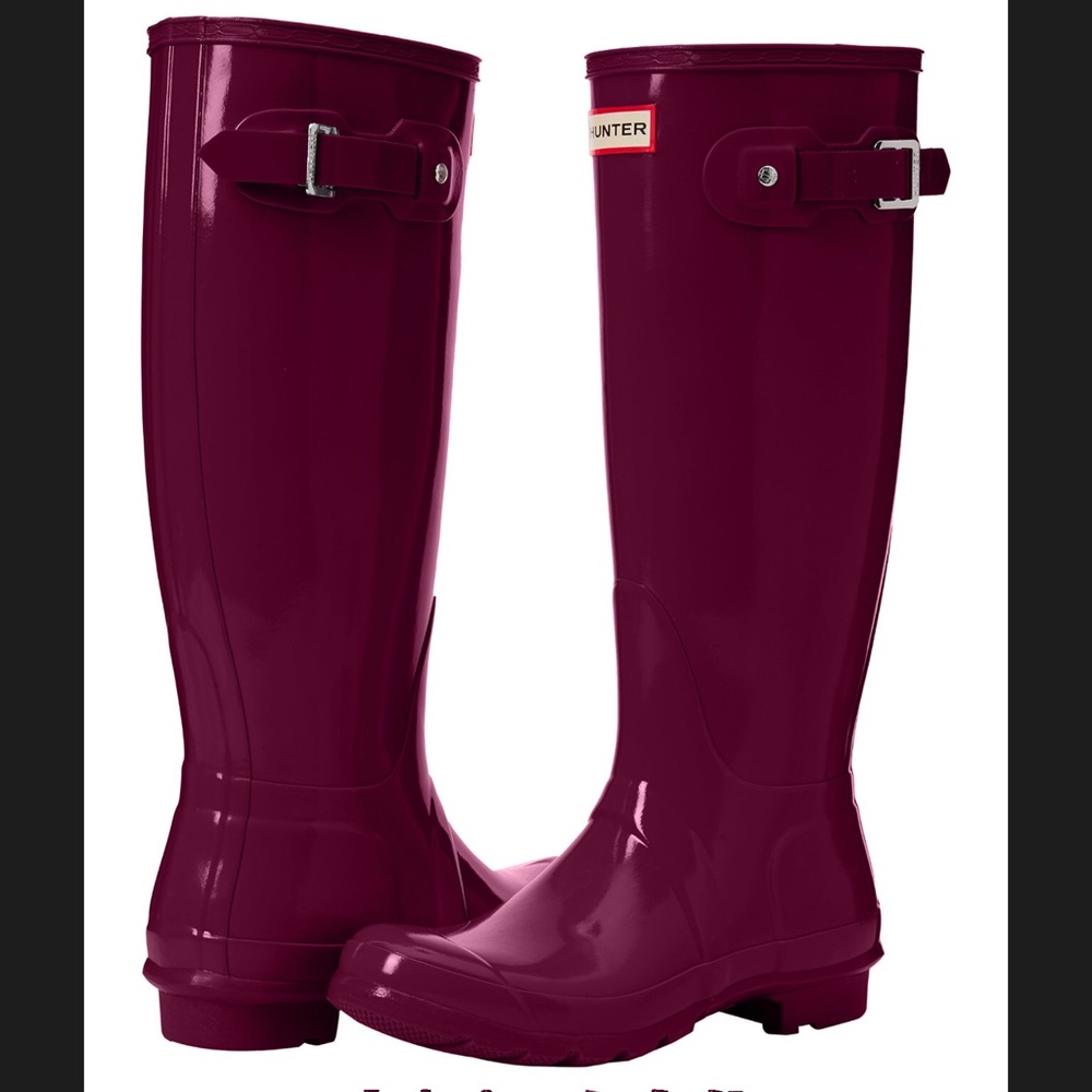 Hunter Original Tall Rain Boots | Violet